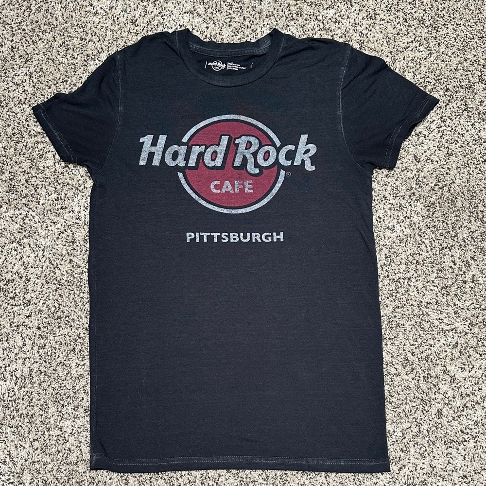 EUC Hard Rock Cafe Black T-Shirt Size Small